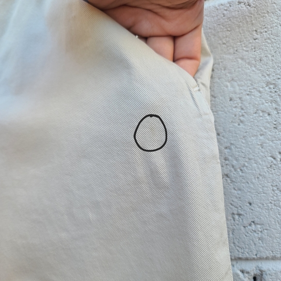 Frank & Eileen | Wicklow Italian Performance Twill Chino Pants in Khaki Size 2 - Picture 7 of 16